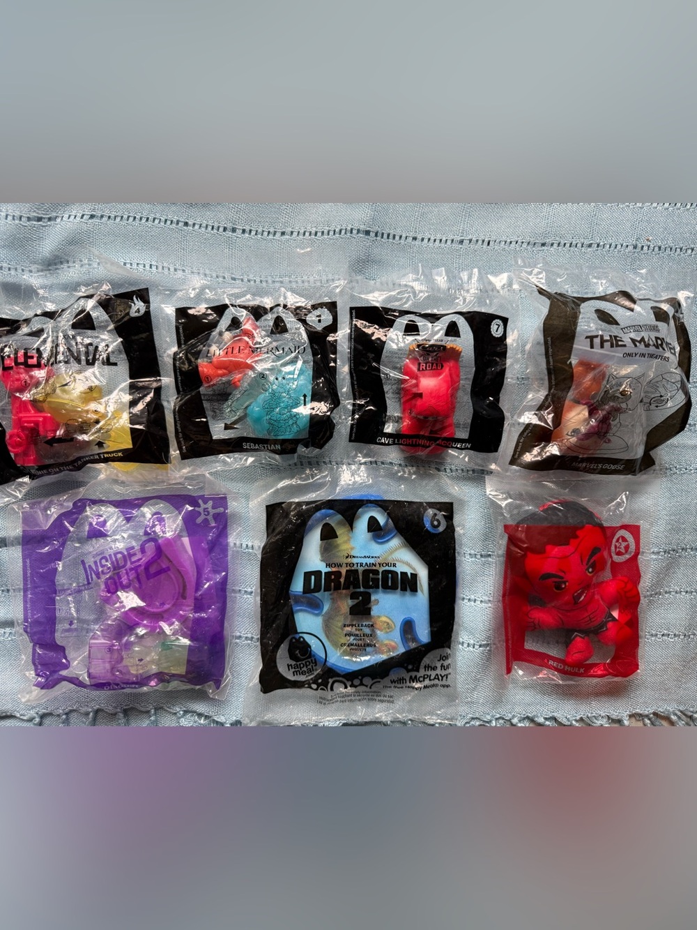 McDonald's Happy Meal Sealed Toys Lot of 7